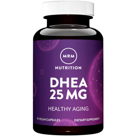 ฮอร์โมนทดแทน MRM DHEA 25 mg 90 Vegetarian Capsules