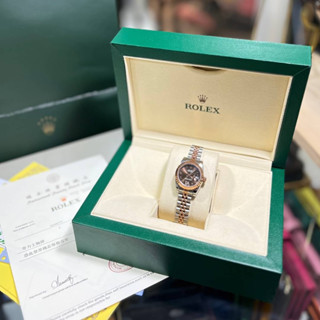 นาฬิกาข้อมือ RO LEX LADY DATEJUST 26Mm     (มาเเล้วงานสวยมาก เป็นรุ่นที่ฮิดตลอดกาล งาน Vip 🧡