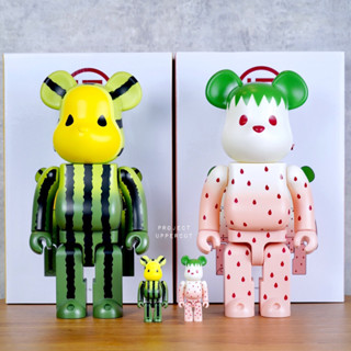 BE@RBRICK 400%+100% CLOT : Yellow Watermelon &amp; Snow Strawberry [New]