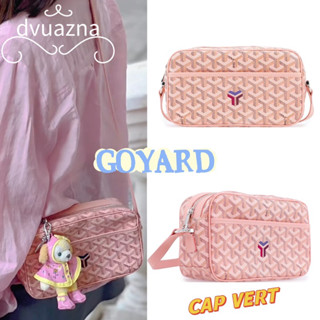 แบรนด์ใหม่ 100% ของแท้ GOYARD CAP VERT กระเป๋าสะพายไหล่ข้างหนึ่ง