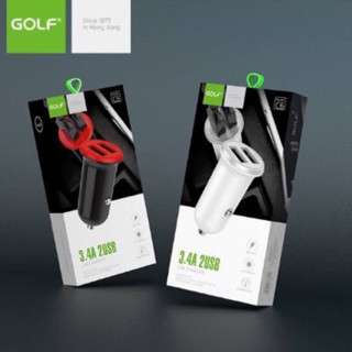 Golf ที่ชาร์จในรถ 2 ช่องusb จ่ายไฟเต็มแอมป์