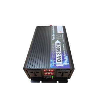 อินเวอร์เตอร์ DA inverter 3500w/3000w รุ่น12v/24v to 220v ตัวแปลงไฟ DC เป็น AC ตัวแปลงไฟรถ เพรียวซายเวฟของอินเวอร์เตอร