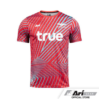 ARI TRUE BANGKOK UNITED 2023/2024 TRAINING JERSEY - BRIGHT RED/LIGHT BLUE/WHITE เสื้อซ้อมฟุตบอล อาริ ทรู แบงค็อก สีแดง