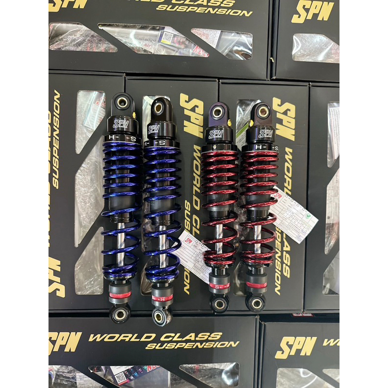 ‼️พร้อมส่ง‼️โช๊ค SPN V-ADJ WAVE🇹🇭ปรับรีบาวได้จริง✅SPNแท้100%ขนาดความยาว300/320มิล.สำหรับ wave/Dream 