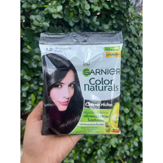 Garnier Color Naturals การ์นิเย่ คัลเลอร์ แนทเชอรัลส์ ครีมเปลี่ยนสีผม ครีมปิดผมขาวแนบสนิท