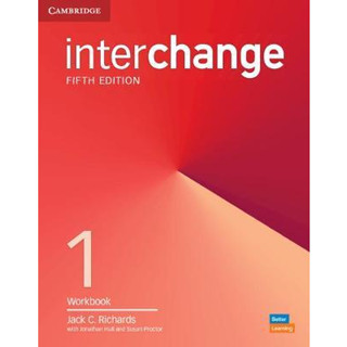 DKTODAY หนังสือแบบฝึกหัด INTERCHANGE 1:WORKBOOK(5ED)