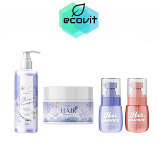 Double T Shampoo(140 ml.)แชมพู/Booster (150 ml.) บูสเตอร์/Hair essence (30ml.)แฮร์เอสเซ้น