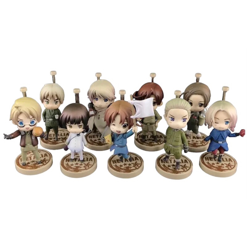 Hetalia Axis Powers One Coin Grande Figure Collection Complete 9 Set
