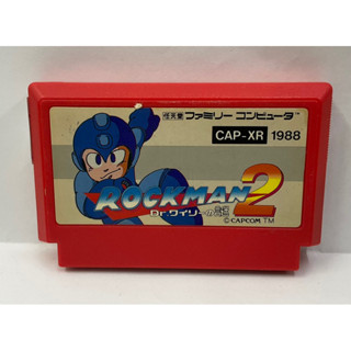 ตลับแท้ [FC] [0379] RockMan 2: Dr. Wily no Nazo (Japan) (CAP-XR) Famicom