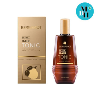 Bergamot Extra hair tonic แฮร์โทนิค สีทอง