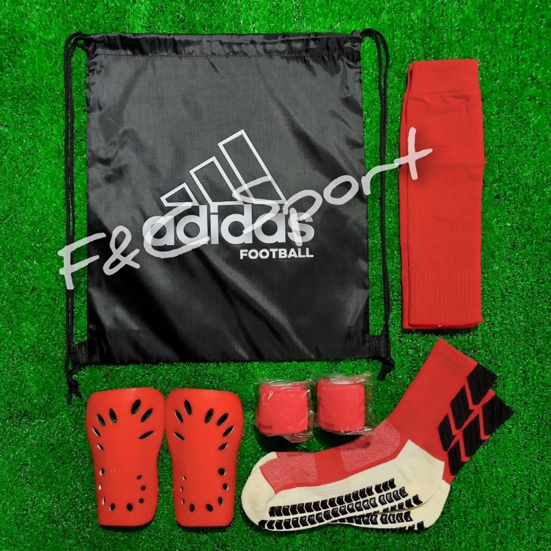 ถุงเท้ากันลื่น ถุงเท้าตัดข้อ  ฟุตบอล อุปกรณ์ฟุตบอล️ เซ็ตถุงผ้าสกรีนลายใส่รองเท้าสตั๊ด ถุงเท้ากันลื่น สนับแข้ง - รูปที่ 6