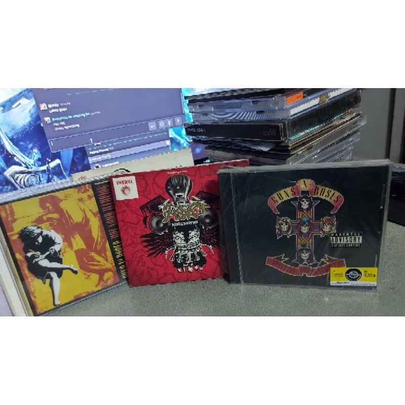 GUNS N' ROSES แผ่น CD เพลงยุค 90 ของสะสม