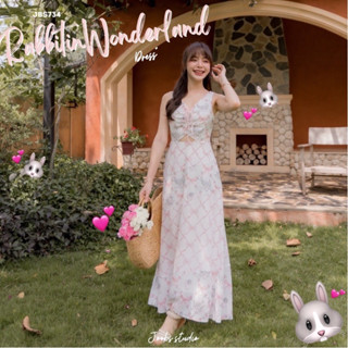 💎พร้อมส่ง💎Joobs💕Rabbit in wonderland dress