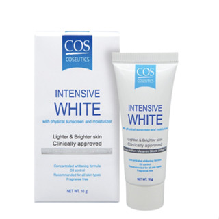 COS Coseutics Intensive White 30 กรัม ครีมเพื่อผิวหน้าดูขาว กระจ่างใส ซีโอเอส คอสซูติก อินเทนซีฟ ไวท์