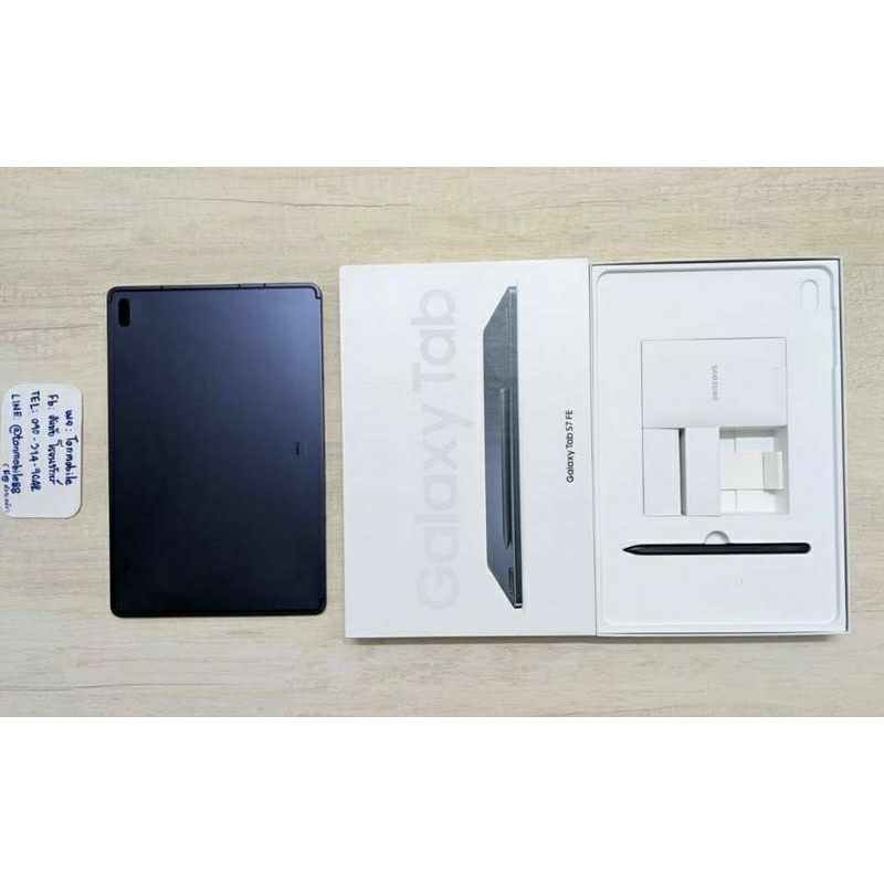 Samsung Galaxy Tab S7 Fe Lte ศูนย์ไทยประกันยาว สภาพใหม่เอี่ยม อุปกรณ์ครบกล่อง