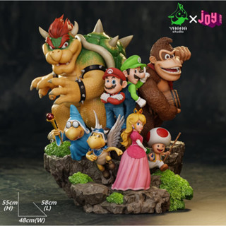 พรีออเดอร์ YHAHA x Joy Station Studio Mario Family - Super Mario