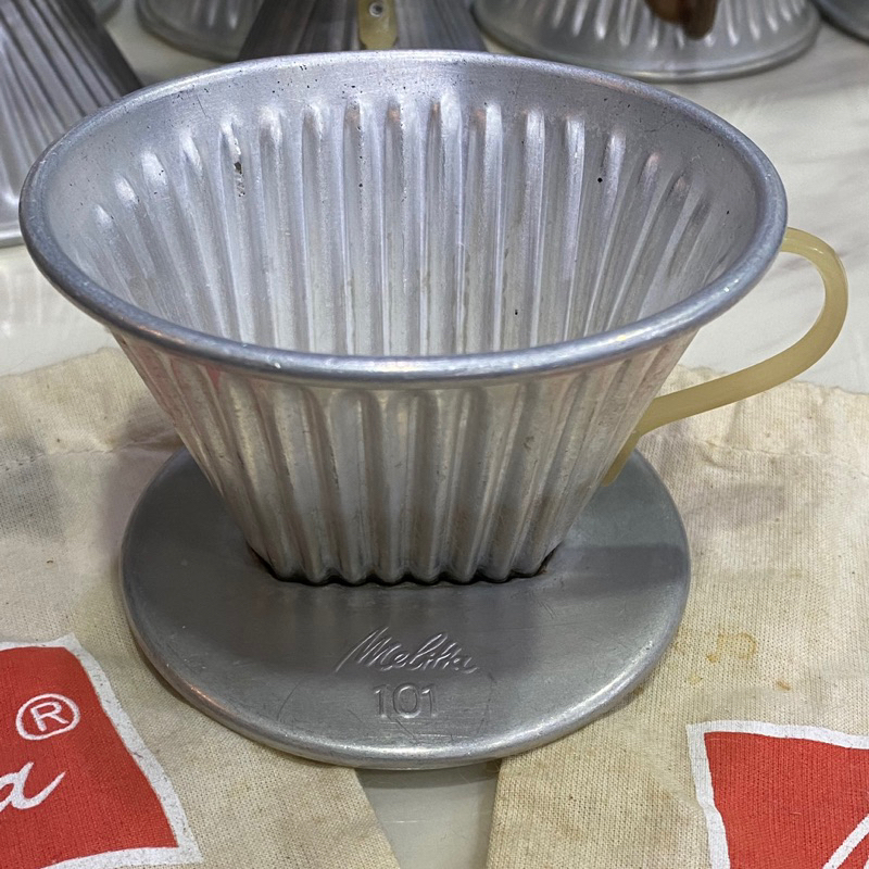 Melitta Dripper 101 (ตำหนิ รูตามด) aluminium 1954-1963 Made in Germany