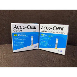 Accu chek guide strips 25 test