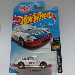 รถเหล็ก Hotwheels 71 PORSCHE 911 เบอร์ 277 (ib41)