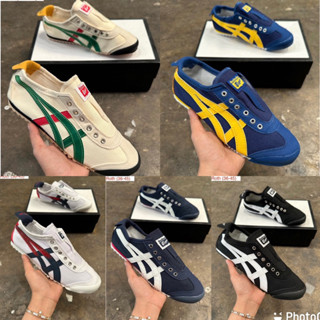 รองเท้าผ้าใบOnitsuka แบบผ้าทรงสวมไม่ผูกเชือก มีหลายสี size36-45