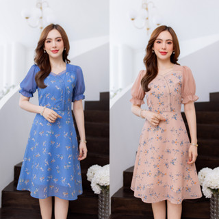 396-07-08 แต่งพรีสฟ้าครามและน้ำตาลอ่อน