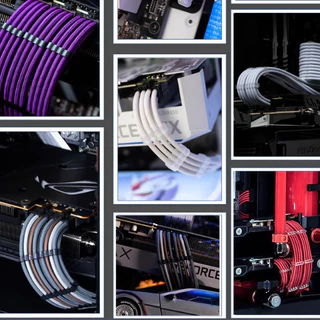 หวีจัดสายไฟ สำหรับสายถัก สายแต่ง extension cable comb line