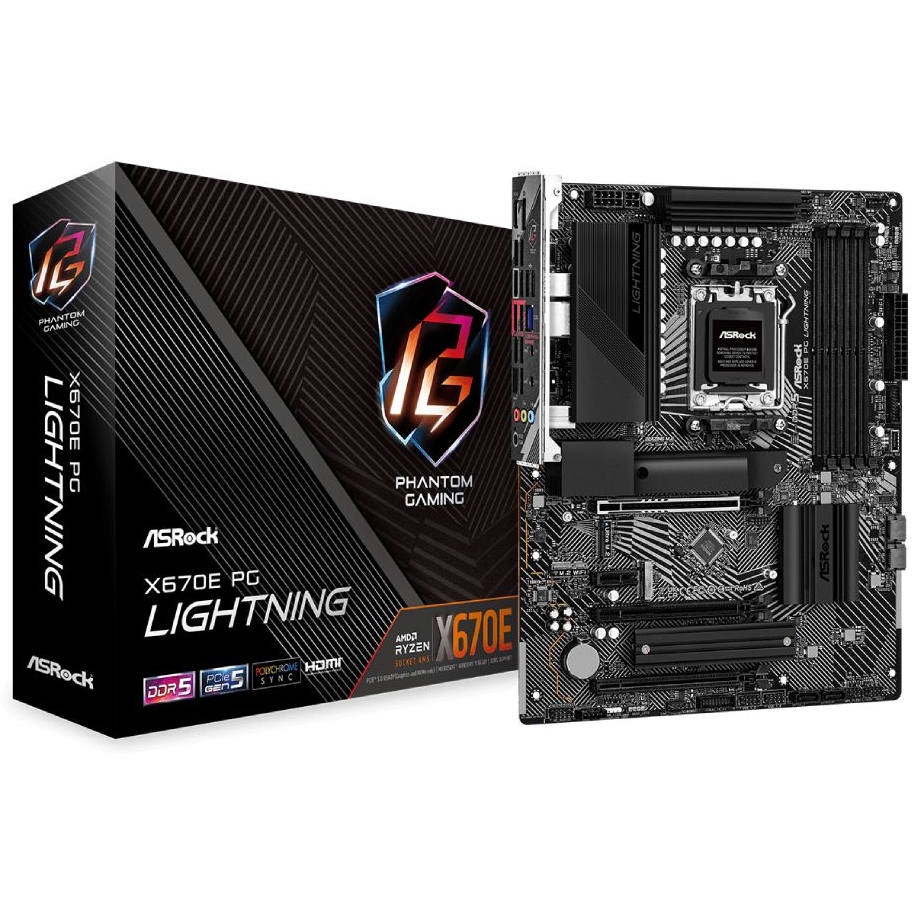 ASROCK X670 PG LIGHTNING DDR5 (AM5) MAINBOARD