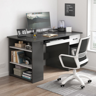 โต๊ะทำงาน วางคอมพิวเตอร์ อ่านหนังสือได้ Computer Desk ขนาด120x50x75cm มีลิ้นชัก