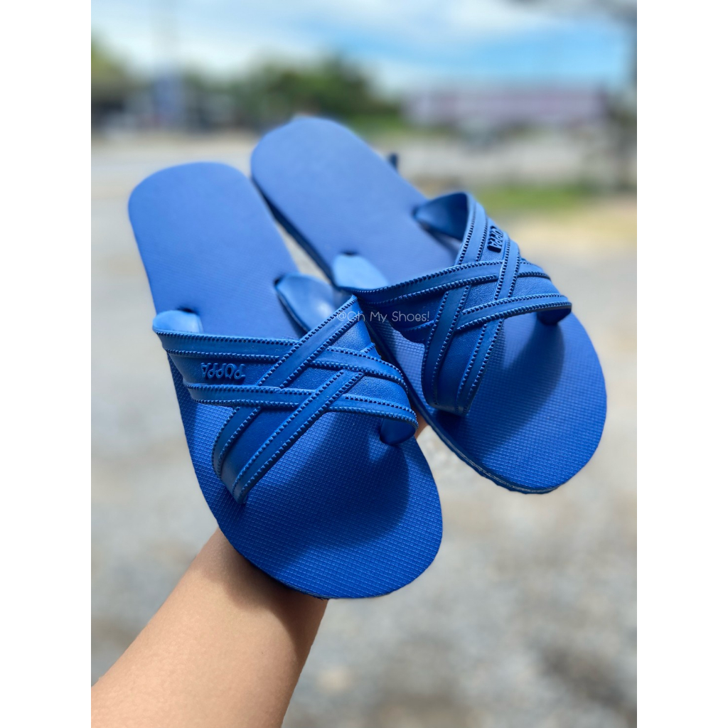 🌟ลูกค้าใหม่ 1 บาท💯 PUPPA รองเท้าแตะสวม สีล้วน เบอร์ 9-11 เบาใส่สบาย แห้งเร็ว