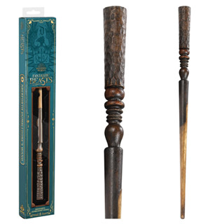 Noble Collection Fantastic Beasts Aberforth Dumbledore Wand with Character Box