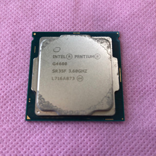 ซีพียู Cpu intel socket 1151 g4600 3.6 ghz แถม ฟรี!! ซิลิโคลน