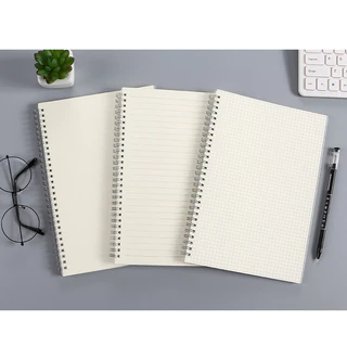 MUSI.HOME【ราคาถูก】สมุดโน๊ตสันห่วง【QC-แพ็คอย่างดี】สมุดจดบันทึก MUJI 70 แผ่น ART17