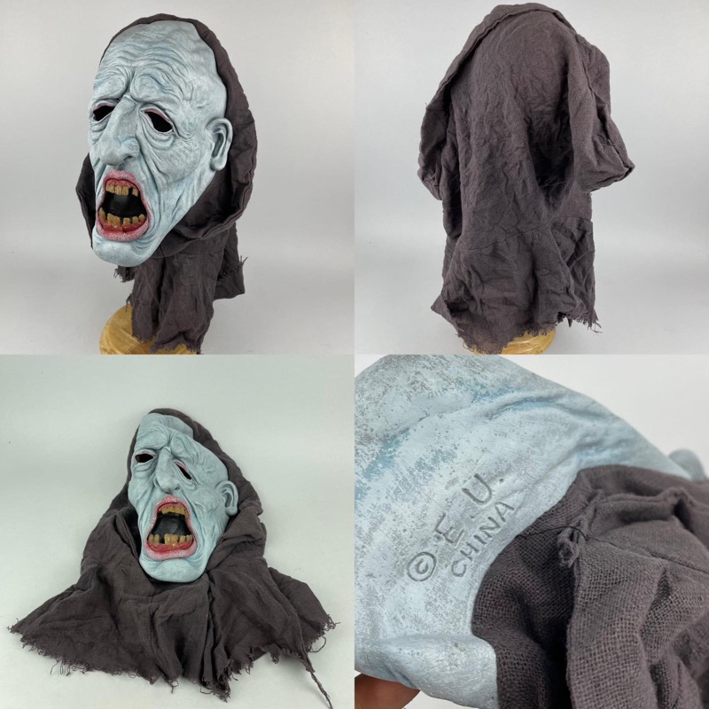 Vintage Halloween Mask 90's Latex Easter Unlimited Fun World