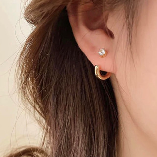 Lany earrings - ต่างหูตกแต่งเพชร ดีไซน์เก๋มาก