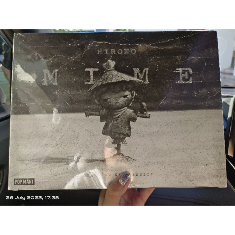 Hirono Mime พร้อมส่ง เช็คการ์ดไม่แกะซอง ยกบล็อก ของ pop mart Ver4