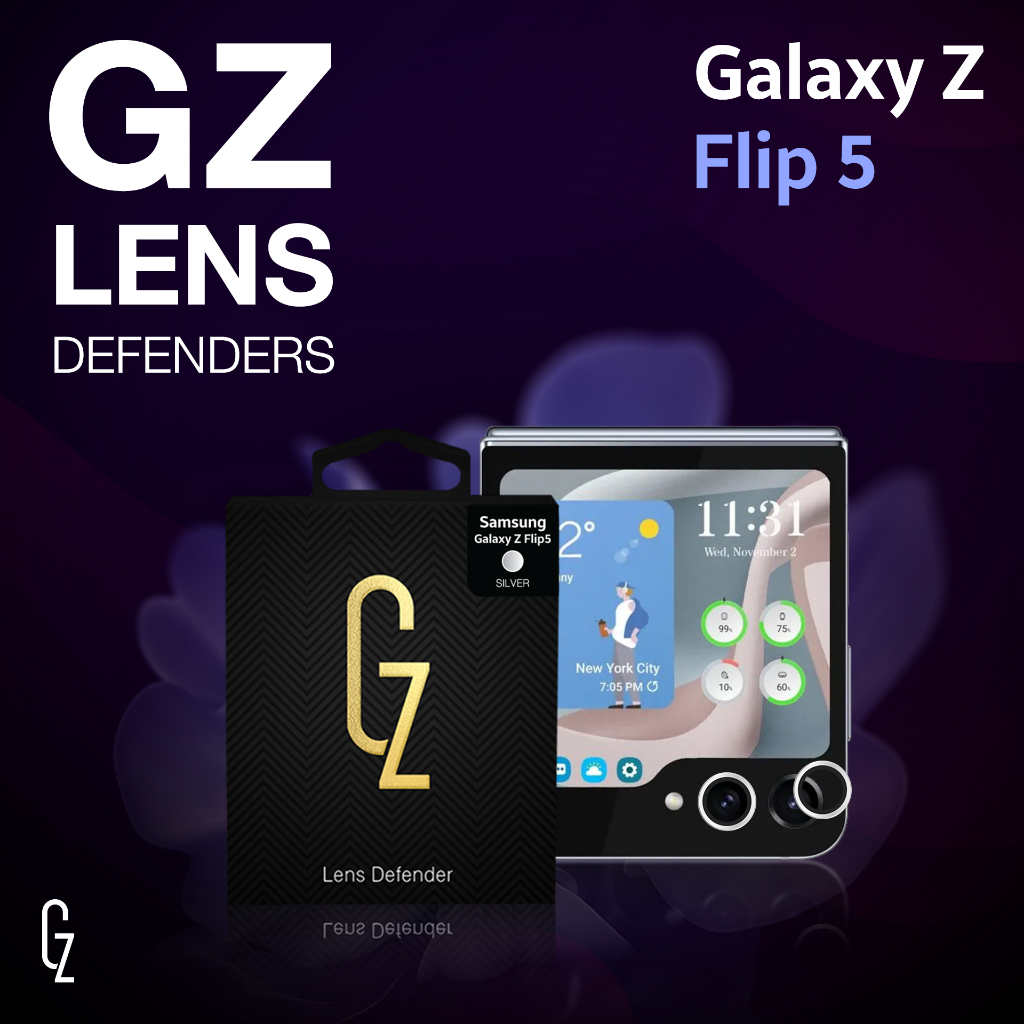ฟิล์มป้องกันเลนส์กล้อง GZ Lens Defender สำหรับ Samsung Galaxy  Z Flip5