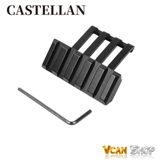 CASTELLAN รางเฉียง 45 องศา แบบเซาะร่อง ระบบราง Picatinny