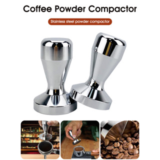 แทมเปอร์กดกาแฟ Stainless Steel Coffee Tamper ที่บดอัดกาแฟ ที่กดกาแฟ 51/58 MM ที่กดผงค้อนกดผงสแตนเลส