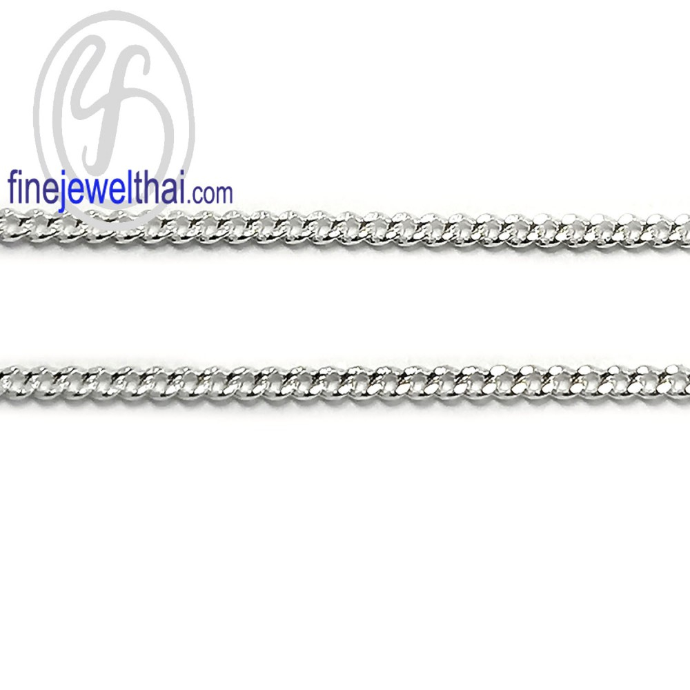 Finejewelthai-สร้อยคอ-สร้อยคอเงินแท้-Silver-Chain-Necklace-LGD035