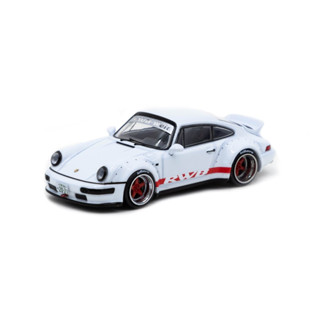 RWB 964 White w/ Red stripe 2021 Tokyo Auto Salon Special 1:64 (TARMAC WORKS)