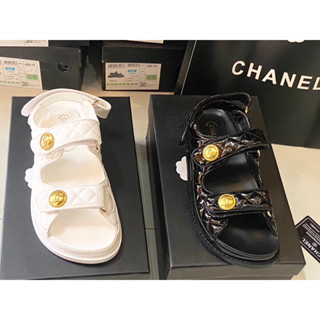 พร้อมส่งรองเท้าแตะรัดส้น CHANEL SANDALS งานเกรดHI-END (ภาพถ่ายจากสินค้าจริง)