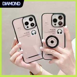 💲คูปองเคลม💲เคสไอโ case for iphone 11 12 เครื่องเล่นสีชมพู เคส 14 13 12 11 pro max ป้องกันการล้มอย่างครอบคลุม