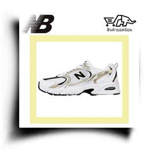 New Balance NB รองเท้าวิ่งระบายอากาศต่ำ Unisex ขาวดำ