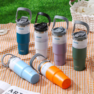MOJU แก้วเก็บความเย็น 600ml/900ml สแตนเลสแท้ รับประกันไอน้ำไม่เกาะแก้ว ขนาด 30ออนซ์ พร้อมส่งจากไทย สินค้าจริง รูปสุดท้าย