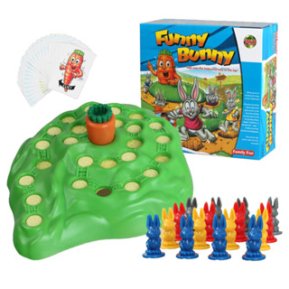 BO061-CH140 Funny Bunny เกมส์กระต่ายลงรู เกมส์บอร์ด เสริมพัฒนาการ ฝึกการแก้ปัญหา และไหวพริบ