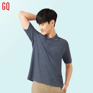 GQ Minimal Polo™ เสื้อโปโลยับยั้งกลิ่นเหงื่อ สีน้ำเงินอ่อน (มินิมอลโปโล)