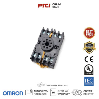 OMRON 8PFA Socket 8 ขากลม ซ็อกเก็ตทรงกลม