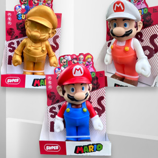 พร้อมส่งจากกทม. Super Mario Size Figure Collection โมเดลมาริโอ้ ลุยจิ ยอร์ซี่ คุปป้า ราชาปีศาจ เจ้าหญิงพีช โท๊ด หัวเห็ด