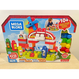 Fisher and price Mega block musical farm(46ชิ้น)