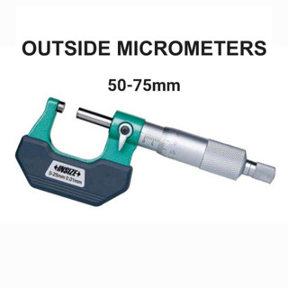 ไมโครมิเตอร์ วัดนอก 50-75 มม Outside Micrometer 50-75mm x 0.01mm INSIZE 3202-75A